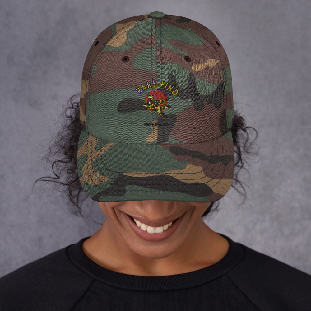 “High-Sewing” Camo Dad hat