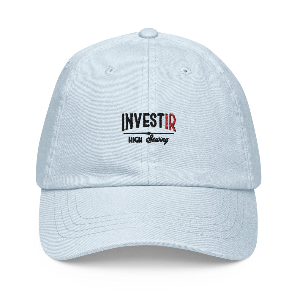High-Sewing Pastel baseball hat