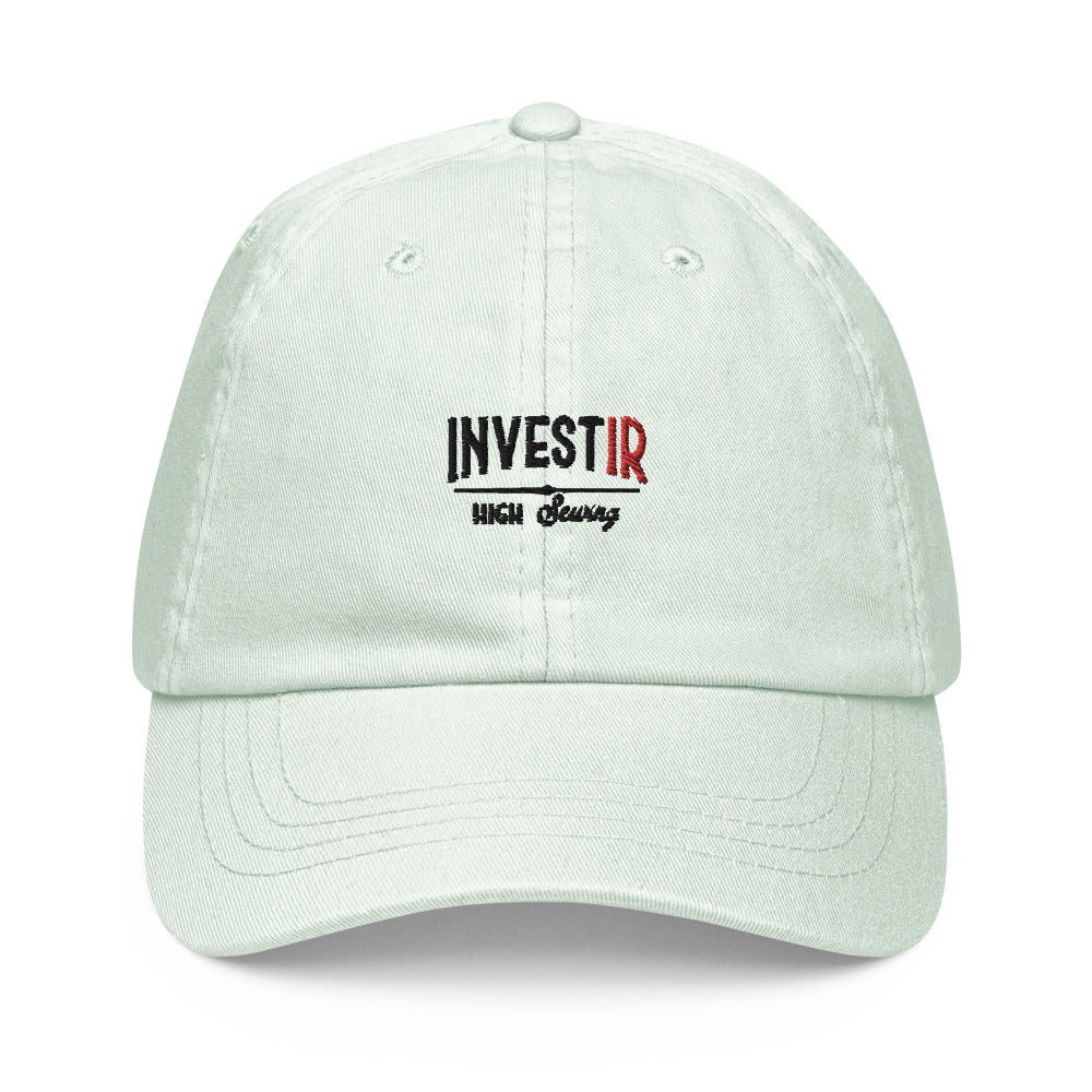 High-Sewing Pastel baseball hat