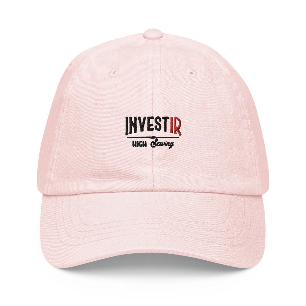 High-Sewing Pastel baseball hat